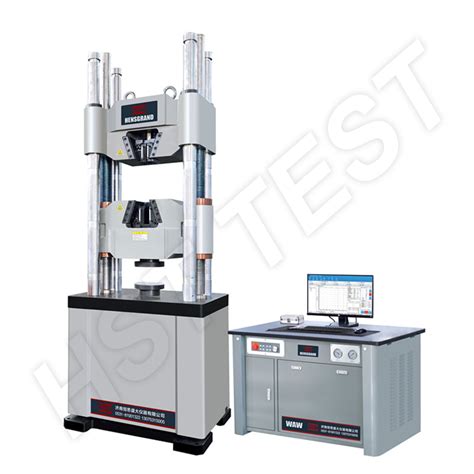 Waw 2000d 2000kn 200ton Computer Control Electro Hydraulic Servo Universal Testing Machinehst