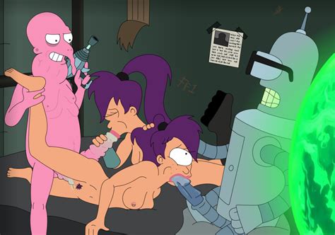 Rule 34 Bender Bending Rodriguez Breasts Female Freako Futurama Multiple Boys Nudar Robot Time