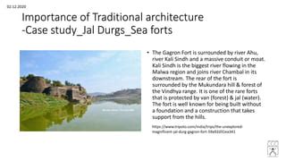 learnings  traditional architecture   importance
