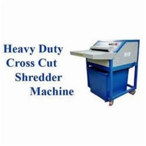 Heavy Duty Cross Cut Paper Shredder Machine Shredding Capacity