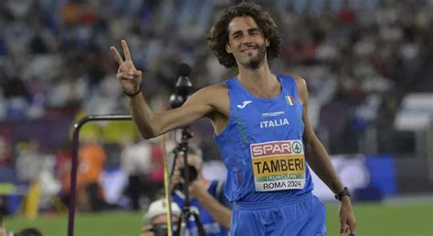 Oro Europei Atletica Tamberi Infallibile Oro Nel Salto In Alto