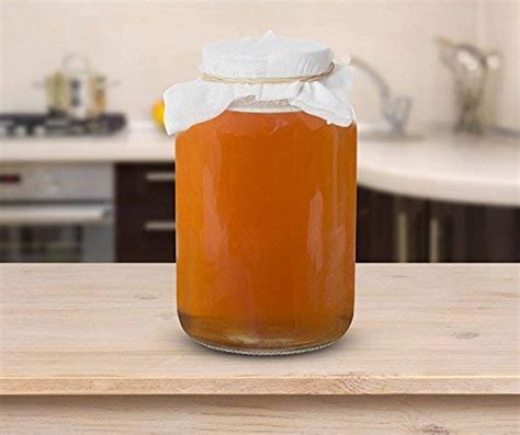 Pack Gallon Glass Wide Mouth Kombucha Brewing Mason Jar Home