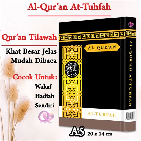 Jual AL QURAN SEDANG MUSHAF AT TUHFAH TILAWAH HVS HC Shopee Indonesia