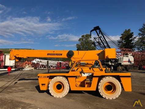 2006 Broderson Ic 200 3f 15 Ton Carry Deck Industrial Crane For Sale