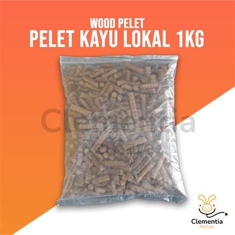 Jual Wood Pellet Pelet Kayu Alas Kandang Kucing Kelinci 1 Kg