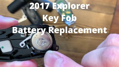 Ford Explorer Key Fob Battery Replacement