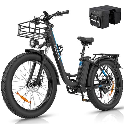 Ridstar Mn 26 Electric Bike 26 Inch Fat Tire Off Road Ebike 1500w 48v 20ah Powerful