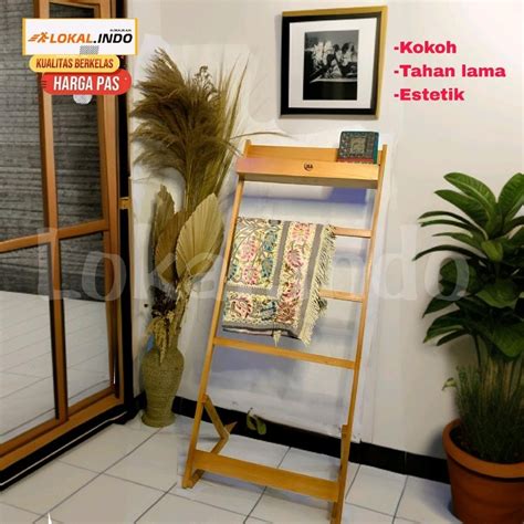 Jual Lokal Rak Mukenah Dan Sajadah Furniture Peralatan Sholat Stand