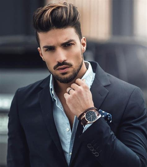 Quiff Hairstyles For Male 2017 Men Hair Color Dark Hair With