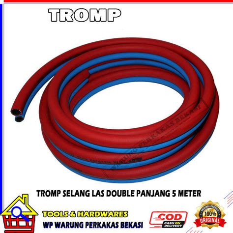 Tromp Nlg M Selang Double Las Karbit Acetylene Lpg Oxygen Mm X