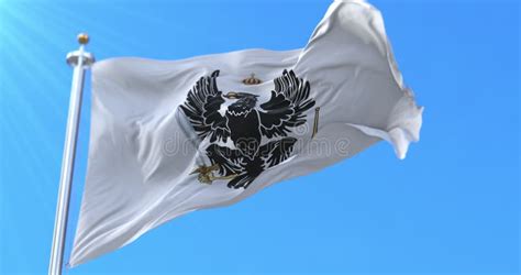 Kingdom of Prussia Flag. Loop Stock Footage - Video of history, looping ...