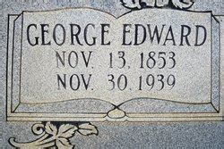 George Edward Davis 1853 1939 Memorial Find A Grave