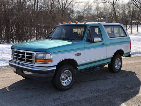 1995 Ford Bronco Xlt Sport 4x4 Arizona Rust Free Original Paint Video