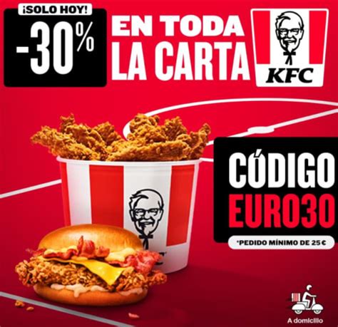 KFC 30 Descuento En Todo Tu Pedido