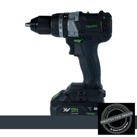 Cordless Hammer Drill Xv 13 Mm 20 V Tekiro Cordless