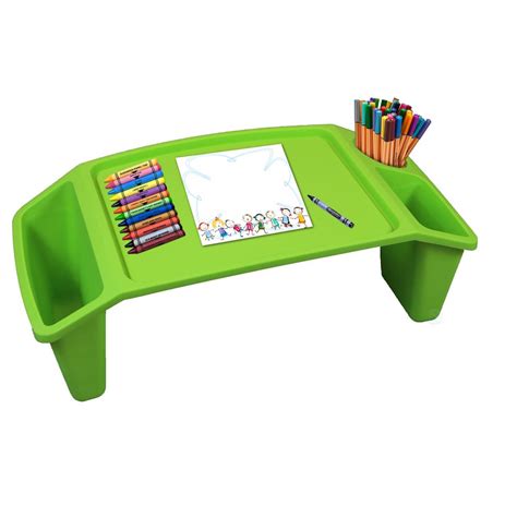 Kids Lap Desk Tray Portable Activity Table Classic Open Storage Plastic