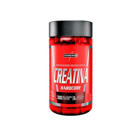 Creatina Hardcore caps Integral Médica Fortão Suplementos