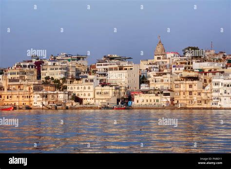 Udaipur, Lake Pichola, Rajasthan, India Stock Photo - Alamy