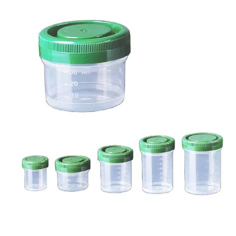 Good Sealing Plastic Formalin Specimen Container With Screw Top