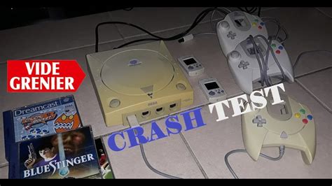 Crash Test Console De Vide Grenier Sega Dreamcast Youtube