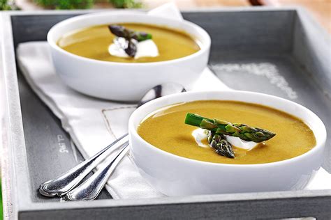 Asparagus Watercress And Leek Soup Eat Well