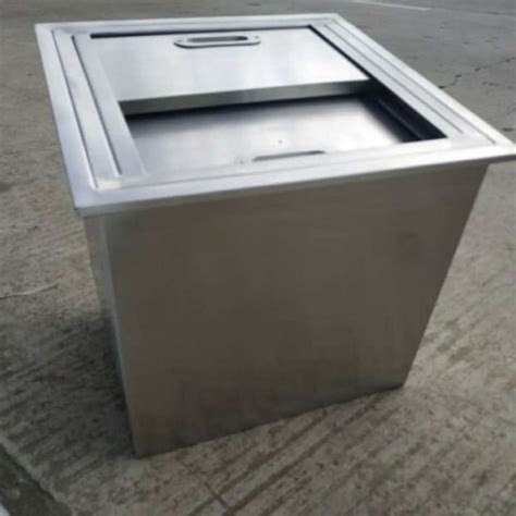 Jual Ice Bin Stainless 40x40 Tempat Es Batu Stainless Di Seller Poppyy