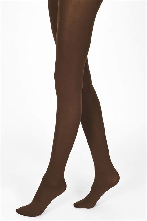 Dark Brown 100 Denier Tights Love Leggings