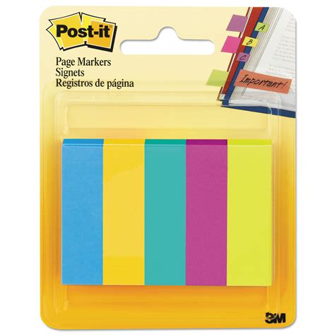 Post It Page Flag Markers Assorted Colors Flags Pad Pads Pack