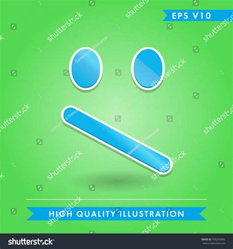 Bad Smile Icon Stock Vector (Royalty Free) 585243986 | Shutterstock