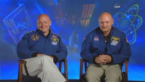 Twins In Space Nasas Twin Astronauts Mark And Scott Kelly Photos