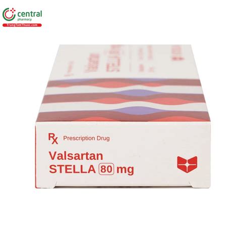 Thuốc Valsartan Stella 80mg điều Trị Suy Tim Huyết áp Cao