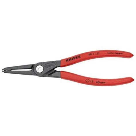 Chrome Vanadium Knipex 48 11 J2 Precision Internal Circlip Pliers Size