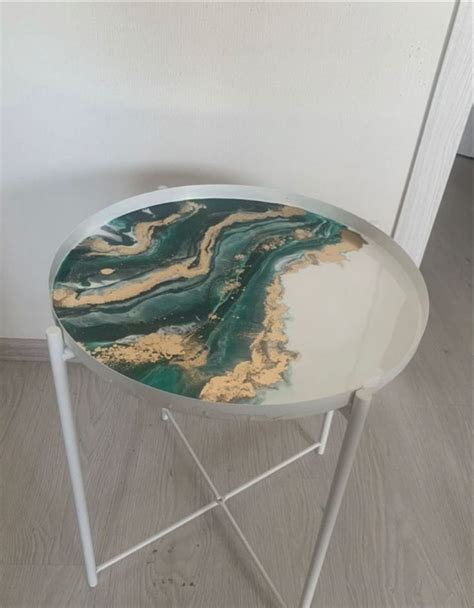 Fantastic Epoxy Resin Round Table Design Epoxy Resin Art