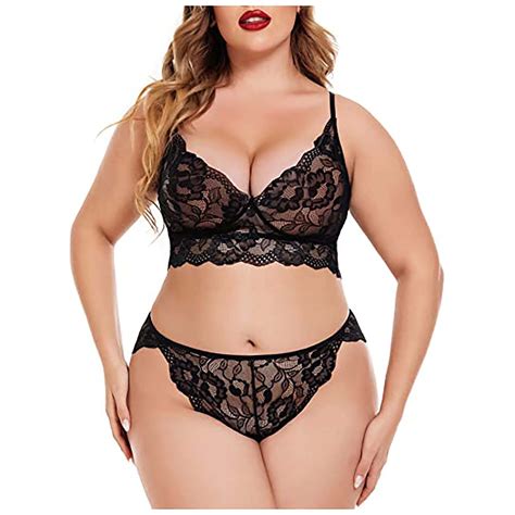 Verpetridure Lingerie Sets For Women Sexy Plus Size Sexy Women Floral