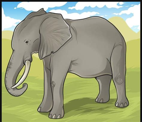 Como Desenhar Um Elefante (Muito Fácil) - Aprender a Desenhar