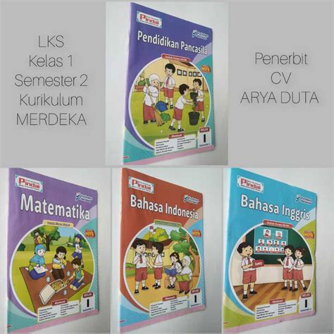 Jual Buku Lks Pindai Kelas Semester Kurikulum Merdeka Penerbit Cv