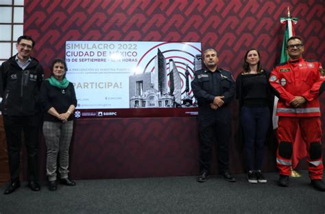 12 19 CDMX afina detalles para el próximo Simulacro del 19 de