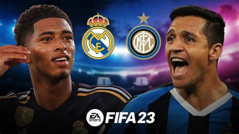 Fifa 23 Real Madrid Vs Inter Uefa Champions League Final Youtube