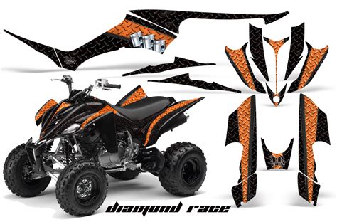 Dekorekit Grafik Kit Dekor Diamond Race Yamaha Yfm R Quad Atv