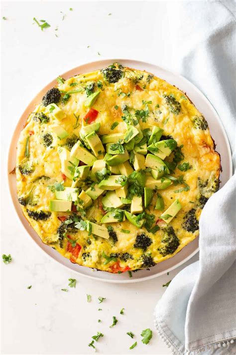 Vegetable Frittata Recipe Quick And Easy Green Healthy Cooking