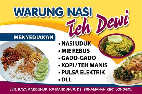 Baru 29 Contoh Poster Warung Nasi Uduk