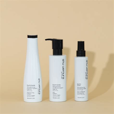 Shu Uemura Routine Izumi Tonic Cheveux Fragiles Les Pr Cieuses