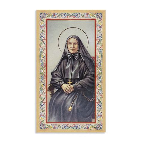 Immaginetta Di Santa Francesca Cabrini In Confezione Da