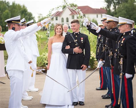 Marine Corps Dress Blues Wedding