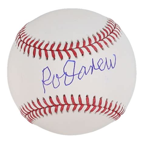 Rod Carew Signed OML Baseball Schwartz Pristine Auction