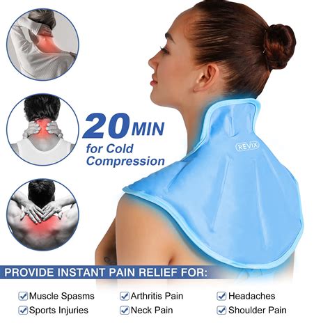 Buy Revix Ice Pack For Neck And Shoulders Upper Back Pain Relief Large