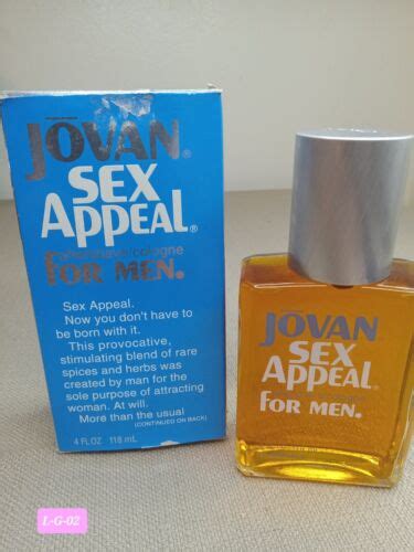 Vintage New Jovan Sex Appeal Aftershave Cologne 4 Fl Oz Old Stock