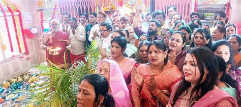 256 Dishes Were Offered To Goddess Mahalaxmi In Mahalakshmi Temple