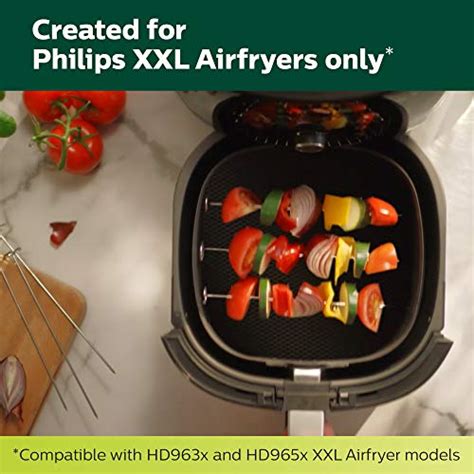 Philips Airfryer Xxl Grill Master Kit For Twin Turbos Tar Model Air Fryers Non Stick Grill