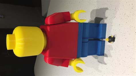 Lego 13.5" Huge Giant Mini Figure 3d Printed | Mini figures, 3d printing, Prints